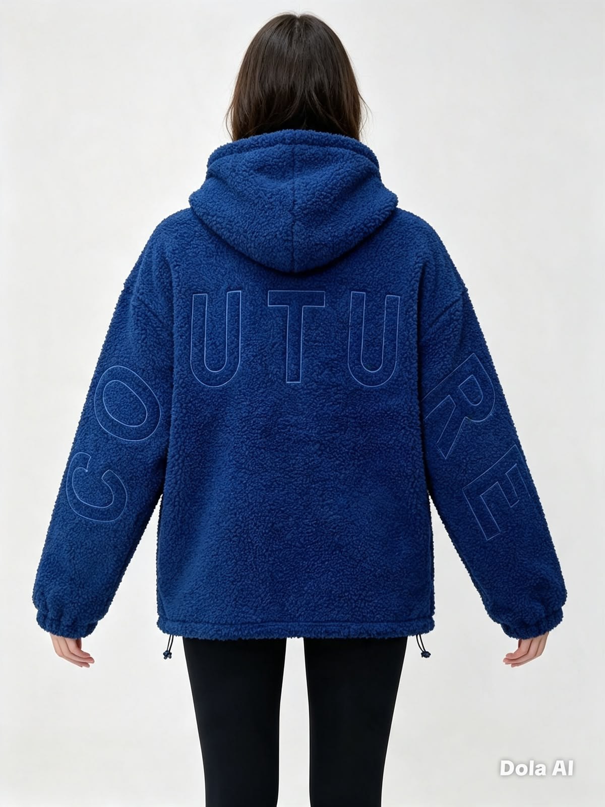 Royal blue Couture hoodie