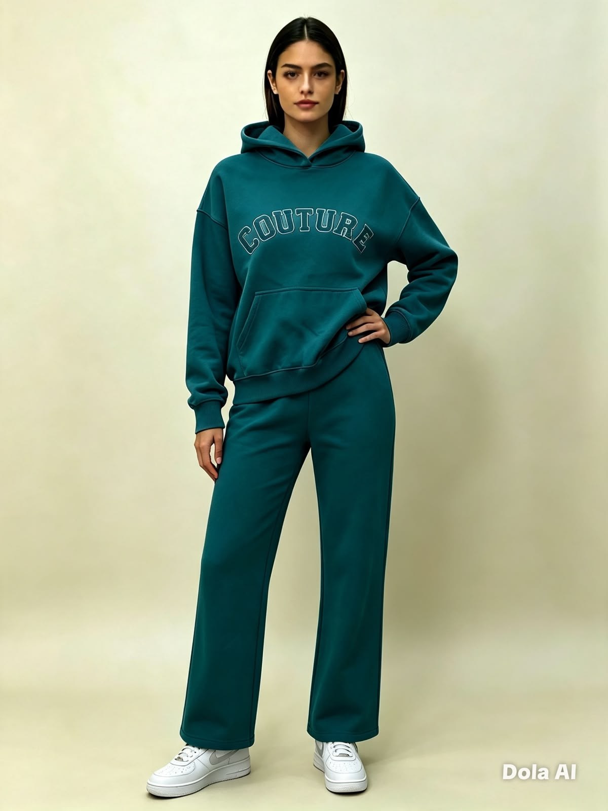 Teal Couture tracksuit