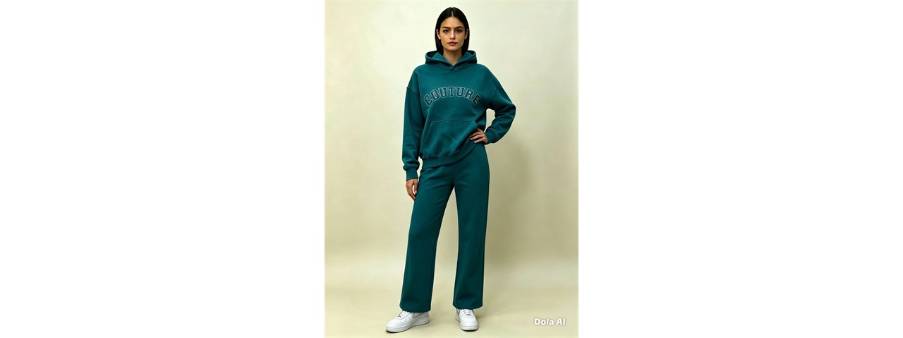 B Couture teal tracksuit